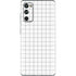 White Grid Galaxy S20 Fan Edition Skin