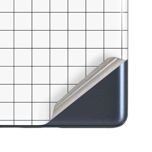 White Grid Galaxy S20 Fan Edition Skin