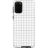 White Grid Galaxy S20 Plus Pro Case