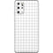 White Grid Galaxy S20 Plus Skin
