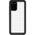 White Grid Galaxy S20 Plus Waterproof Case
