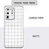 White Grid Galaxy S20 Ultra 5G Skin