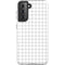 White Grid Galaxy S21 5G Pro Case