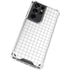 White Grid Galaxy S21 Ultra 5G Clear Case