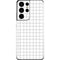 White Grid Galaxy S21 Ultra 5G Skin
