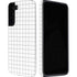 White Grid Galaxy S22 Pro Case
