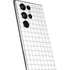 White Grid Galaxy S22 Ultra Skin