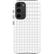 White Grid Galaxy S23 Plus Pro Case