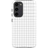 White Grid Galaxy S23 Plus Pro Case