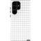 White Grid Galaxy S24 Ultra Impact Case