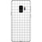 White Grid Galaxy S9 Skin
