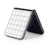 White Grid Galaxy Z Flip5 5G Skin