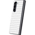 White Grid Galaxy Z Fold5 5G Skin