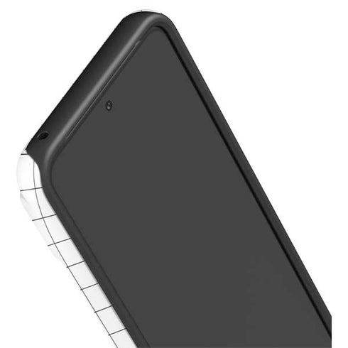 White Grid Google Pixel 8 Pro Impact Case