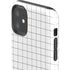 White Grid iPhone 11 Impact Case