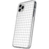 White Grid iPhone 11 Pro Clear Case