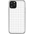 White Grid iPhone 11 Pro Clear Case