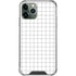White Grid iPhone 11 Pro Max Clear Case