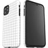 White Grid iPhone 11 Pro Max Impact Case