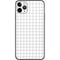 White Grid iPhone 11 Pro Max Skin