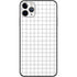 White Grid iPhone 11 Pro Max Skin