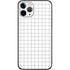 White Grid iPhone 11 Pro Skin