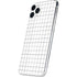 White Grid iPhone 11 Pro Skin