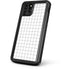White Grid iPhone 11 Pro Waterproof Case