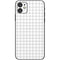 White Grid iPhone 11 Skin
