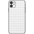 White Grid iPhone 11 Skin