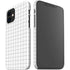 White Grid iPhone 12 Mini Lite Case