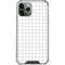 White Grid iPhone 12 Pro Clear Case