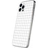 White Grid iPhone 12 Pro Max Skin