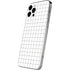 White Grid iPhone 12 Pro Skin