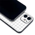 White Grid iPhone 12 Skin