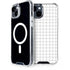 White Grid iPhone 13 MagSafe Case