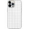White Grid iPhone 14 Pro Max Skin
