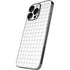 White Grid iPhone 15 Pro Skin