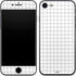 White Grid iPhone 8 Skin