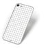 White Grid iPhone 8 Skin