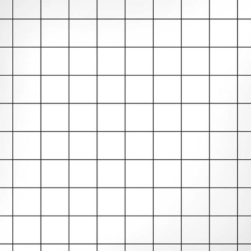 White Grid iPhone XR Skin