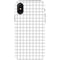 White Grid iPhone XS Pro Case