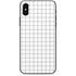 White Grid iPhone XS Skin