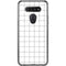 White Grid LG K51/Q51 Clear Case