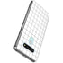 White Grid LG Stylo 6 Clear Case