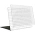 White Grid MacBook Air 13in M1 (2021) Case plus Skin