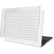 White Grid MacBook Pro 15in (2016-19) Case plus Skin