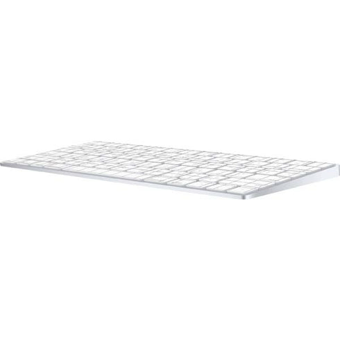 White Grid Magic Keyboard Skin
