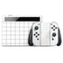 White Grid Nintendo Switch OLED (2021) Skin