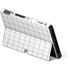 White Grid Nintendo Switch OLED (2021) Skin